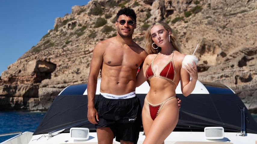 Perrie Edwards mit ihrem Freund Axel