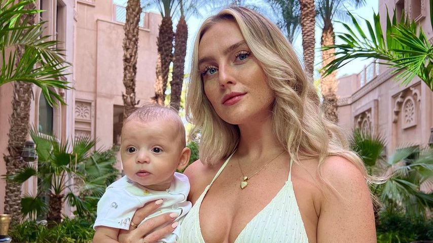 Perrie Edwards mit ihrem Sohn Axel