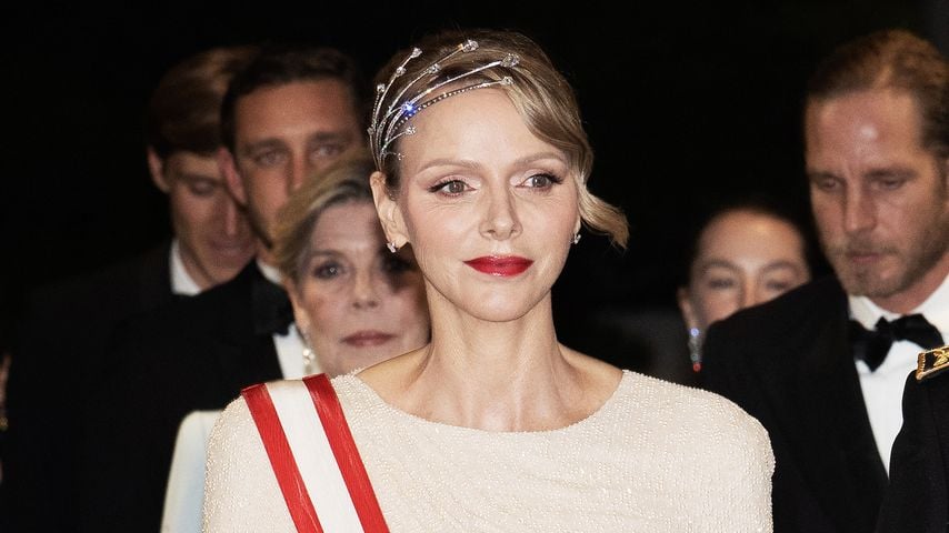 Fürstin Charlène trägt erstmals seit 2011 Hochzeitsdiadem