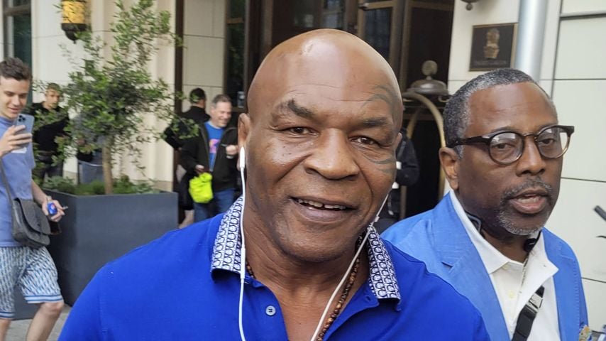 Mike Tyson bei der Cannabismesse Mary Janes 2026 am Ritz-Carlton in Berlin