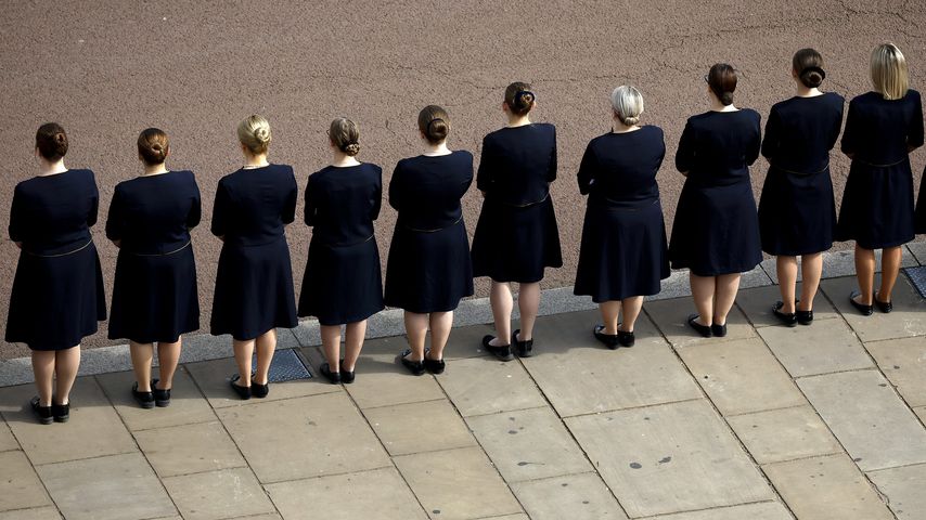 Das Personal des Buckingham-Palasts trauert um die Queen