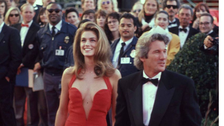 Cindy Crawford und Richard Gere bei den Oscars, 1991