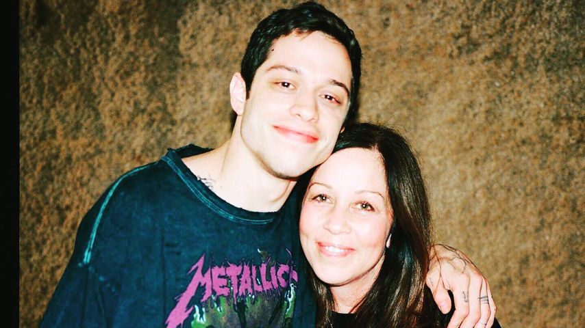Pete Davidson mit seiner Mutter Amy