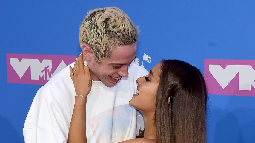 Pete Davidson und Ariana Grande im August 2018