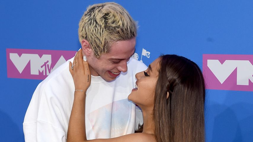 Pete Davidson und Ariana Grande im August 2018