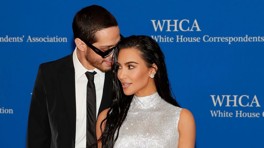 Pete Davidson und Kim Kardashian in Washington 2022