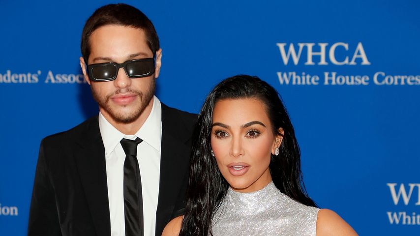 Pete Davidson und Kim Kardashian im April 2022 in Washington D. C.