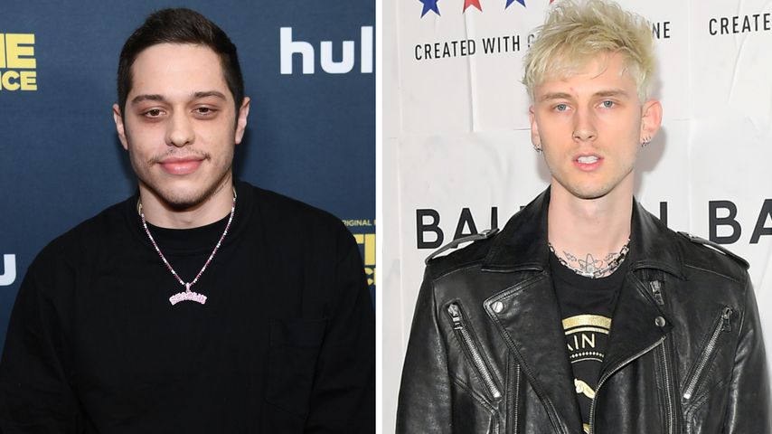 Pete Davidson soll Kim K. daten: Kumpel MGK steht hinter ihm