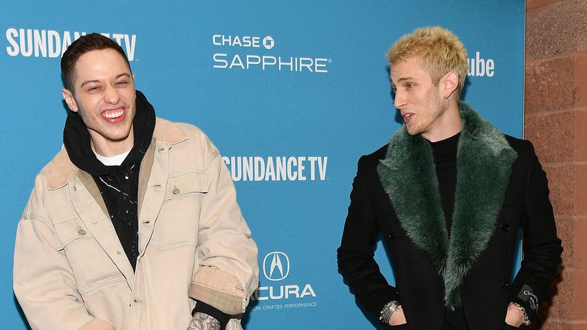 Pete Davidson und Machine Gun Kelly im Januar 2019