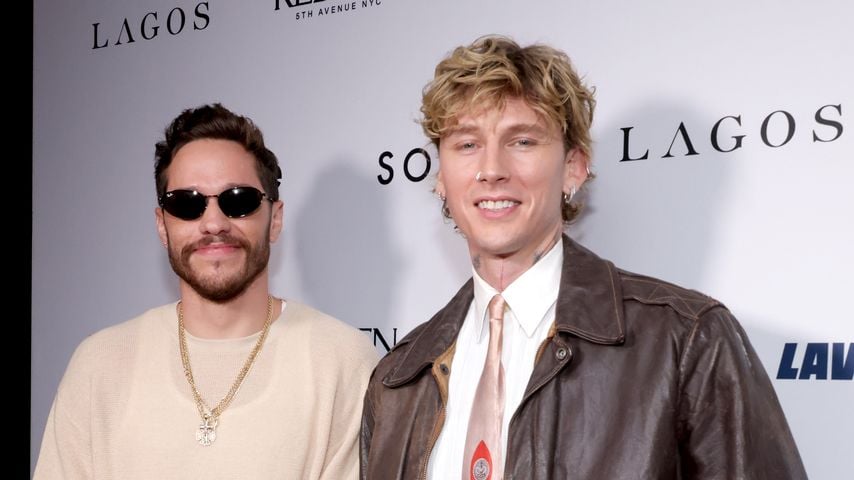 Pete Davidson und Machine Gun Kelly, September 2025