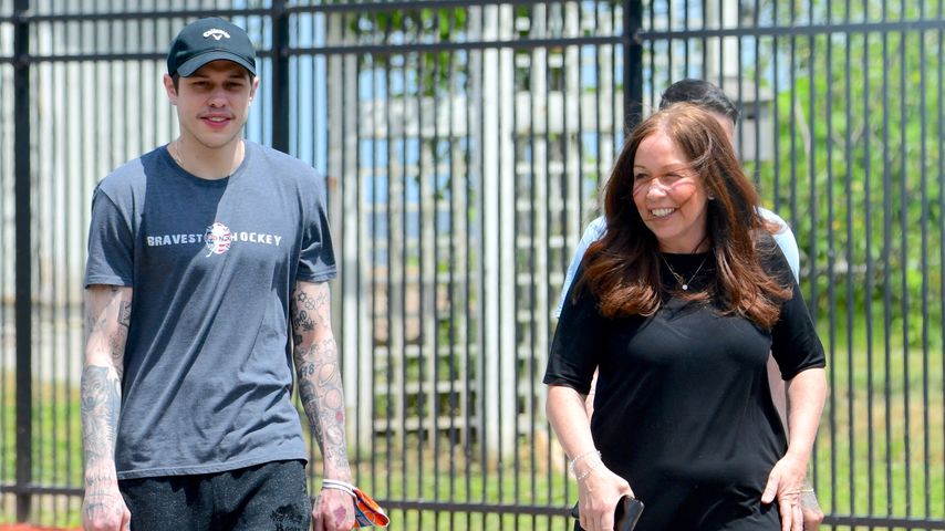 Pete Davidson und seine Mutter Amy im Juni 2020