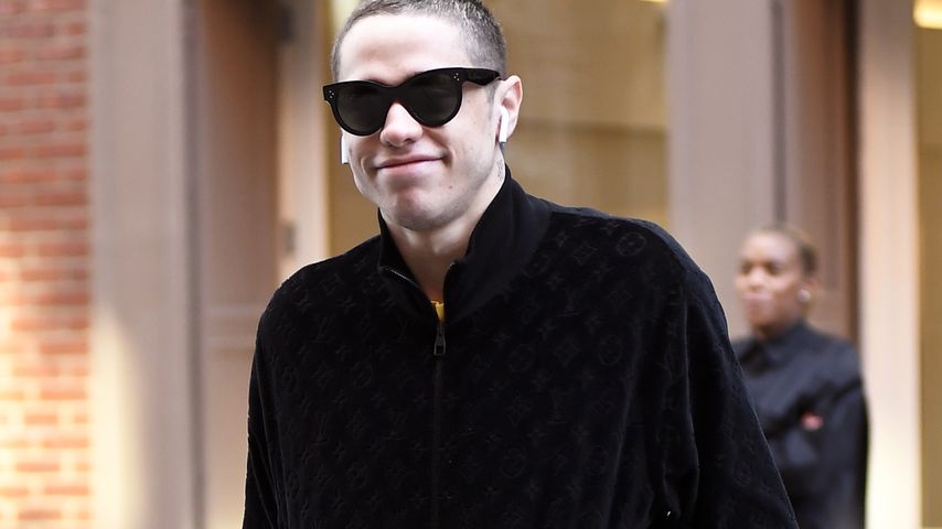 Pete Davidson vor Kaia Gerbers Apartment