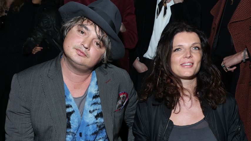 Pete Doherty and Katia de Vidas bei einer Fashionshow im Februar 2023 in Paris