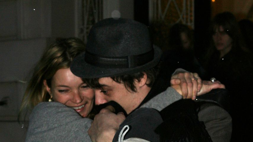 Kate Moss und Pete Doherty in London, 2007