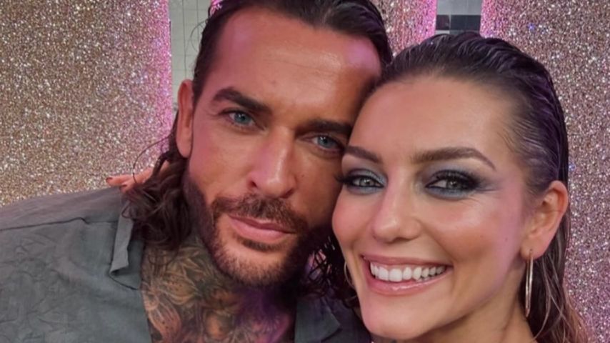 Pete Wicks und seine  Strictly Come Dancing-Tanzpartnerin Jowita Przystal im November 2024