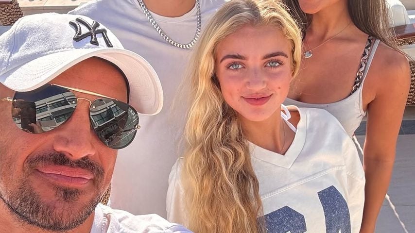 Peter Andre mit Familie auf Zypern