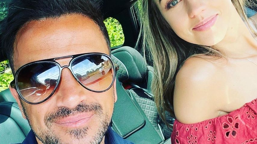 Peter Andre mit seiner Frau Emily