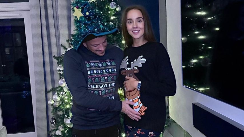 Peter Andre und seine Frau Emily im Dezember 2023