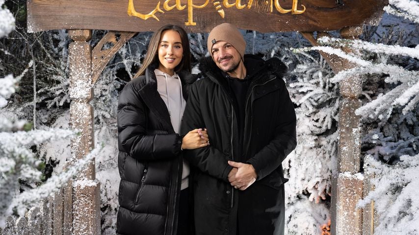 Peter Andre und Emily MacDonagh, 2023
