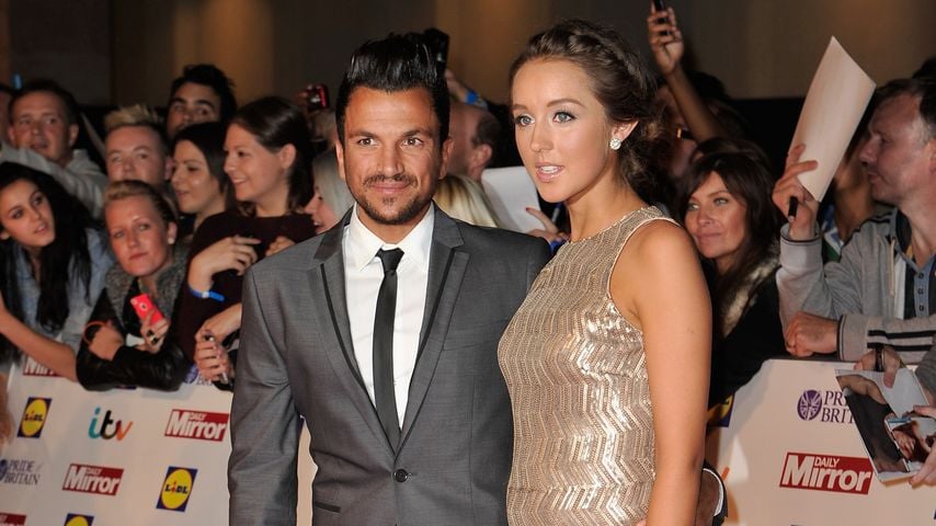 Peter Andre genießt Spaziergang mit Emily und Baby Arabella!