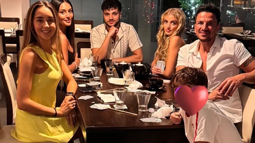 Peter André und Familie im Urlaub auf Zypern