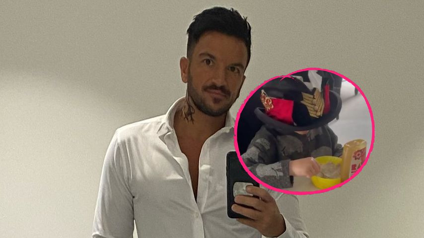 Seltene Einblicke: Peter Andre postet Video von Sohn Theo