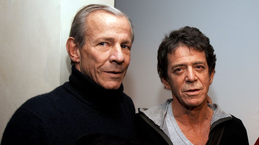 Peter Beard gemeinsam mit Songwriter Lou Reed