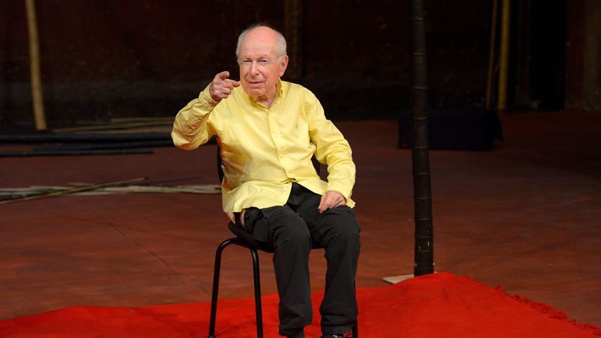 Peter Brook im Jahr 2015
