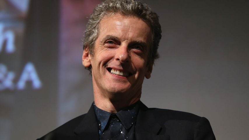 Peter Capaldi bei der Premiere von "Doctor Who" in London 2014