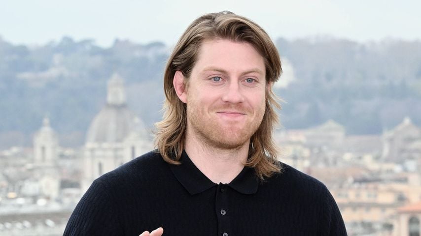 Bei der HBO-Max-Präsentation in Rom: Peter Claffey wirbt für "A Knight of the Seven Kingdoms"