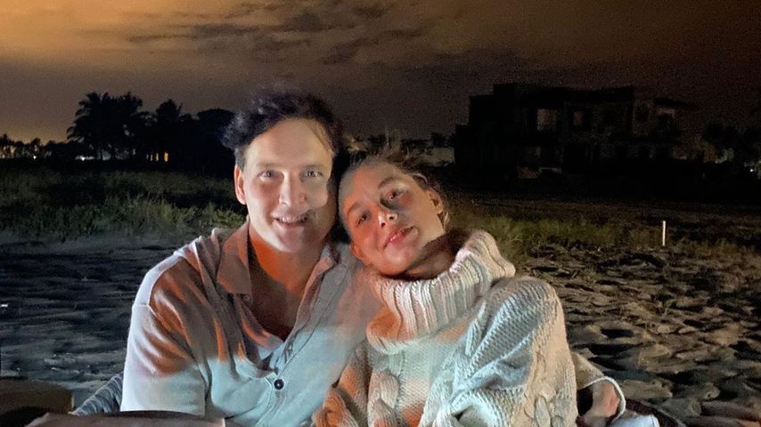 Peter Facinelli und Lily Anne Harrison in Mexiko