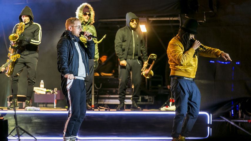 Peter Fox mit seiner Band Seeed, 2019