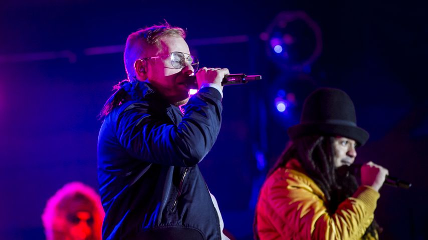 Peter Fox und Frank A. Delle von Seeed im November 2019