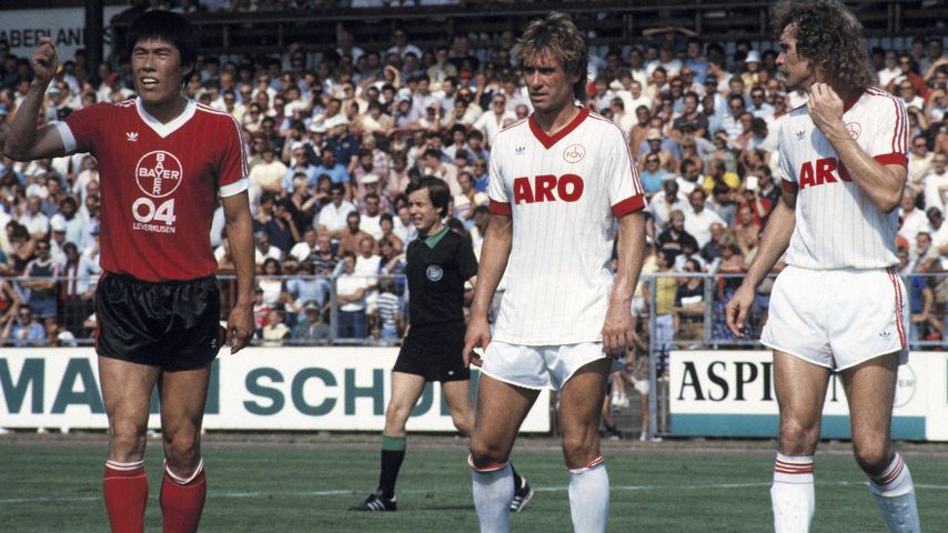 Bum-Kun Cha, Peter Gabor, Norbert Eder und Horst Weyerich 1983