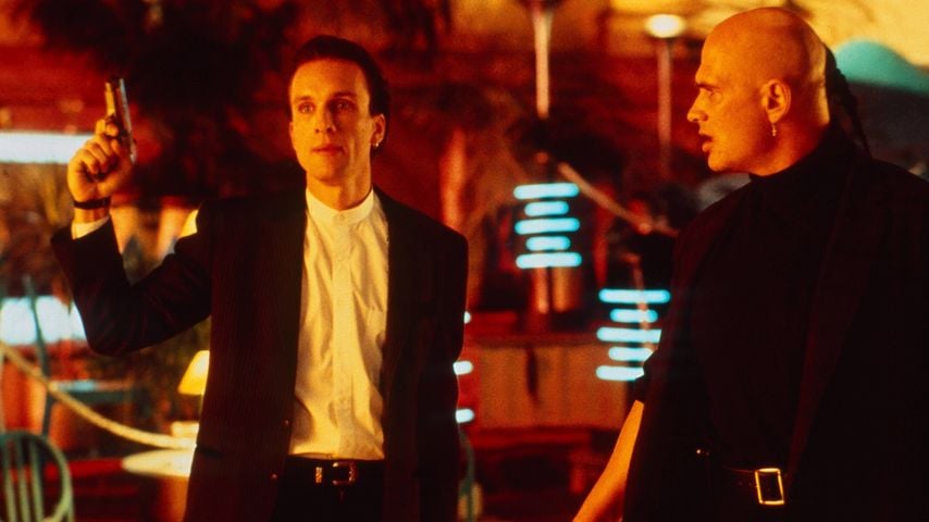 Peter Greene in einer Szene aus dem Film "The Mask" (1994)