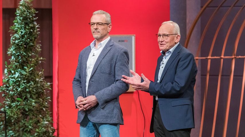 Peter Helfer und Walter Reichel von Kohpa bei "Die Höhle der Löwen"