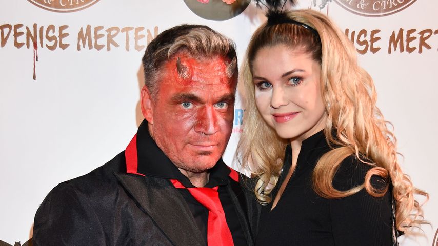 Peter Klein und Yvonne Woelke verkleidet, Oktober 2023