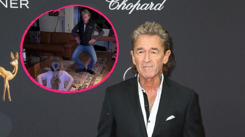 Süß: Peter Maffay tanzt Ballett mit seiner Tochter Anouk (6)