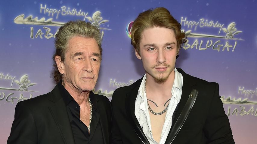 Peter Maffay und Yaris Maffay bei der "Happy Birthday Tabaluga"-Premiere