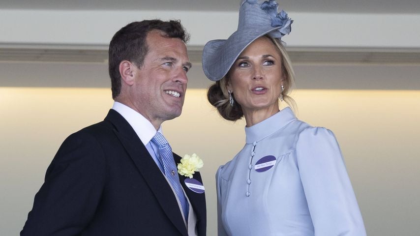 Peter Phillips und Harriet Sperling am Eröffnungstag von Royal Ascot 2026
