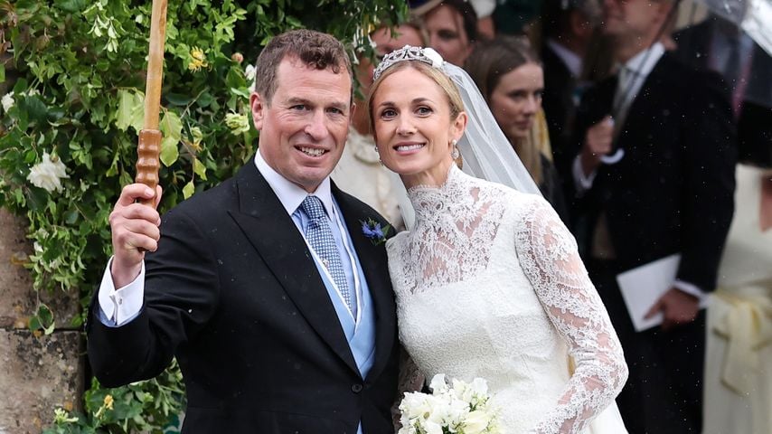 Peter Phillips und Harriet Sperling haben heute geheiratet