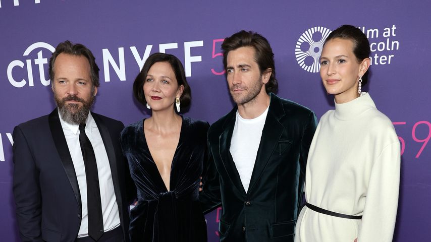 Peter Sarsgaard, Maggie Gyllenhaal, Jake Gyllenhaal und Jeanne Cadieu, September 2021