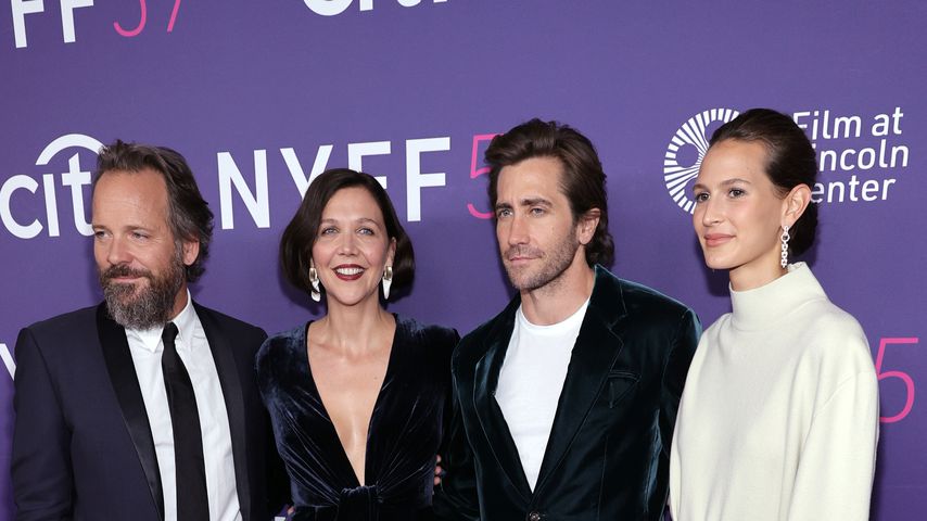 Peter Sarsgaard, Maggie Gyllenhaal, Jake Gyllenhaal und Jeanne Cadieu, September 2021