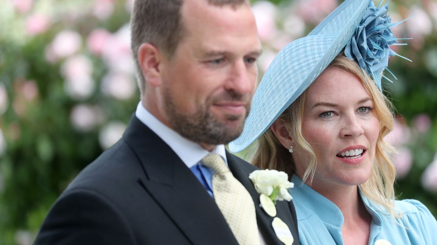 Peter und Autumn Phillips, 2019 in Ascot
