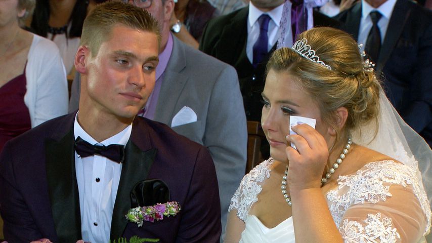 Peter und Sarafina Wollny bei ihrer Hochzeit