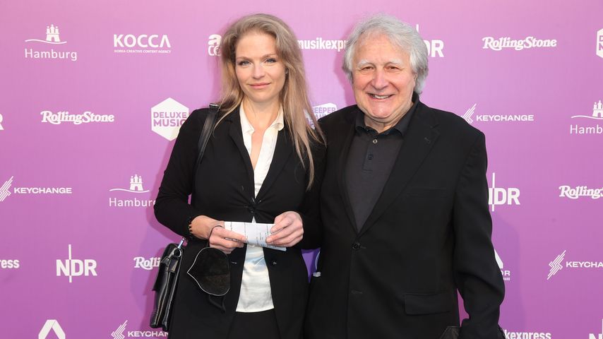 Peter Urban mit seiner Frau im Jahr 2021