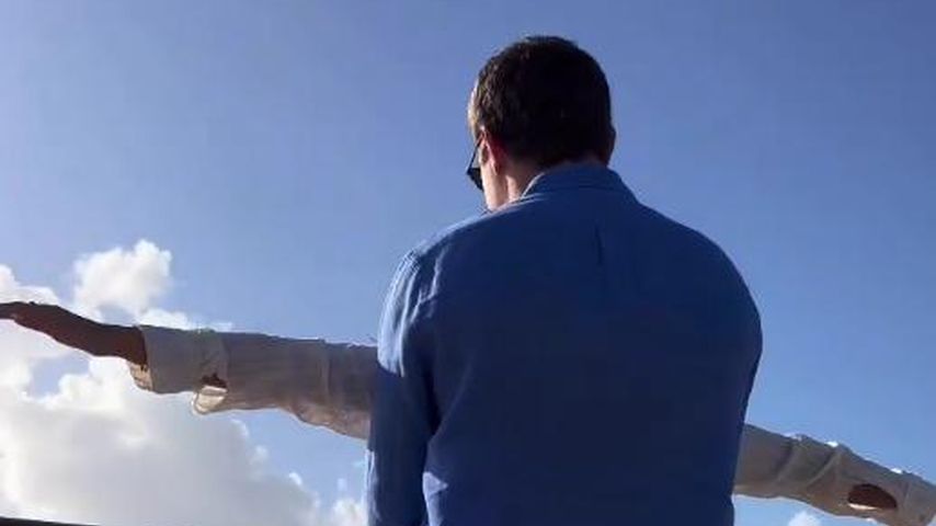 Peter Weber und Kelley Flanagan auf Kreuzfahrt, 2022