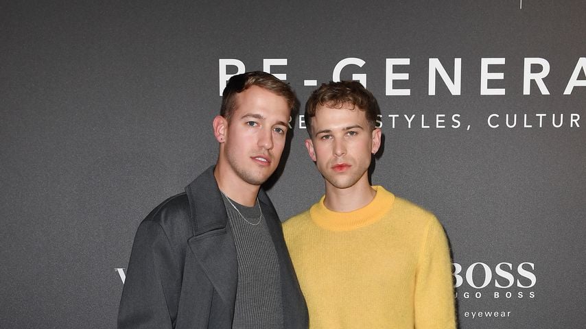 Peter Zurkuhlen und Tommy Dorfman im Februar 2020 in Mailand