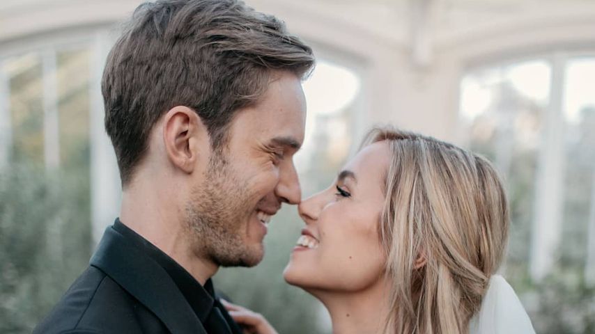 PewDiePie und Marzia Bisognin am Tag ihrer Hochzeit
