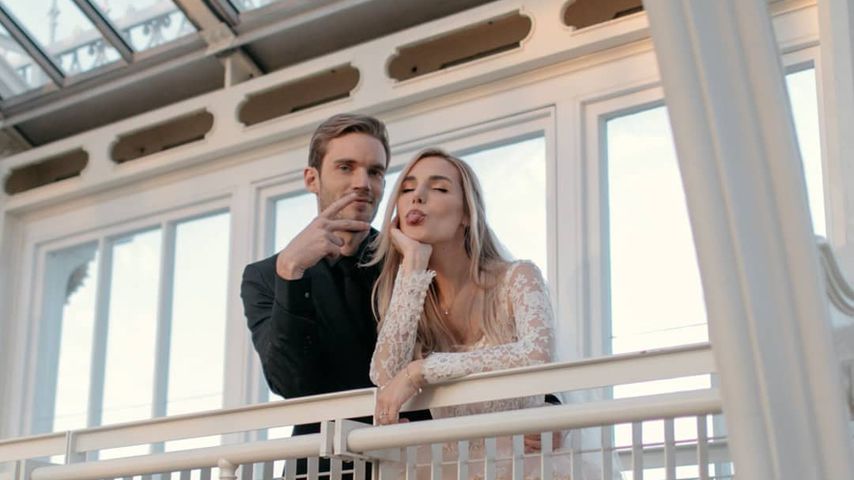 PewDiePie und Marzia Bisognin am 19. August 2019